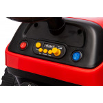 Elektrický traktor s vlečkou BBH-030 na diaľkové ovládanie 2,4G červená